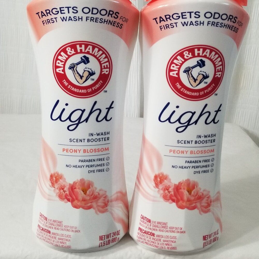 ARM & HAMMER Light In-Wash Scent Booster, No Heavy Perfumes, No Dyes, No Paraben